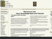 Tablet Screenshot of linux-tutorial.info